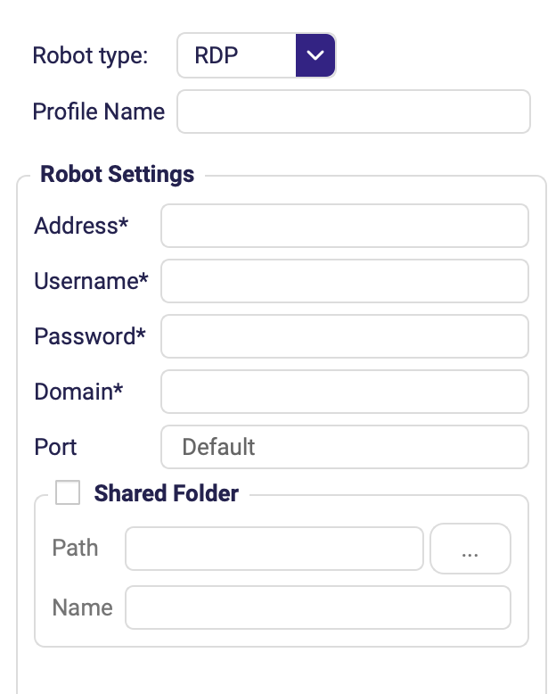 RDP Robot